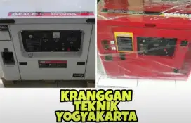 (KRANGGAN TEKNIK)genset silent merk Honda genset close merk Honda