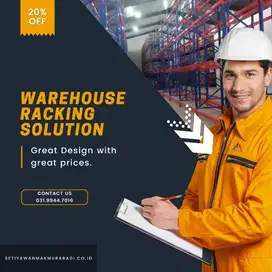 Rak Gudang Heavy Duty 1-2ton Cold Room REady Stok