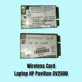 Wifi Wireless Adapter Card HP PAVILION DV2500 DV2600 DV2700 DV2000