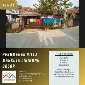 PROPERTY (CESSIE) PERUMAHAN VILLA MAHKOTA CIBINONG BOGOR