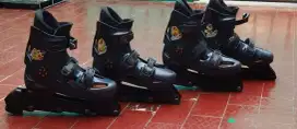 Dua pasang /4pc whell shoes nexus California pro