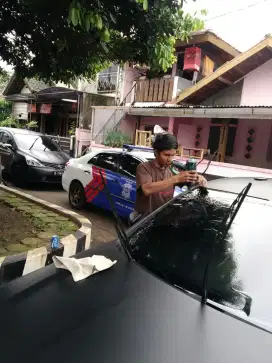Pasang Kaca film bisa di panggil bos