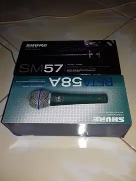 Mic murah meriah model shure sm58A sm57 (NEW)