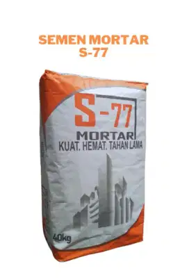 Semen instant / Lem Mortar PLESTER bata ringan - Hebel S77 40 kg