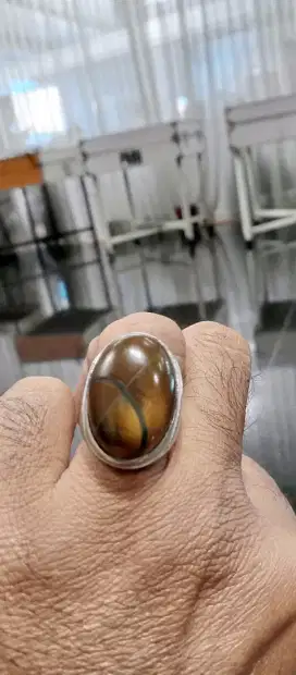 Cincin batu akik taplak jalak