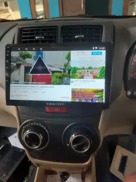 Head unit android new avanza