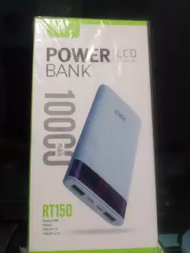 ROBOT PowerBank 10000mAh 2 Input (iPhone+Micro) 2Output Asli Original