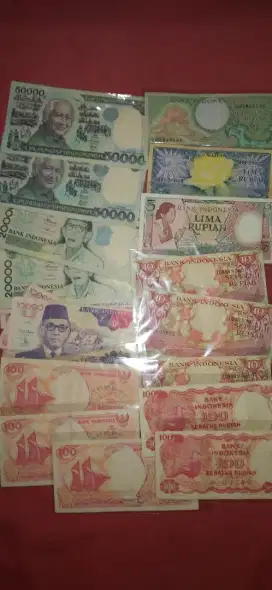 Uang Kertas Lawas Uang Kertas Lama