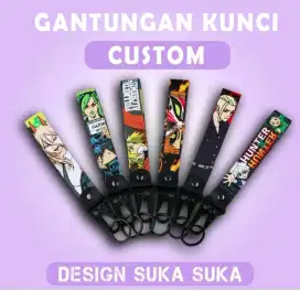 Gantungan Kunci Custom, tactical Keychain Fullcolor