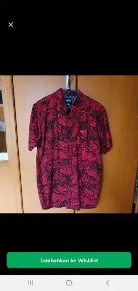 Dijual kemeja cowok motip batik.kain dingin.lembut premium
