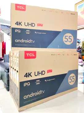 TV TCL 55 inch UHD 4K androidTV