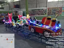 Odong Odong Kereta Panggung Mobil Fiber