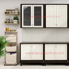 Lemari Dapur 4 Pintu (atas & bawah) C