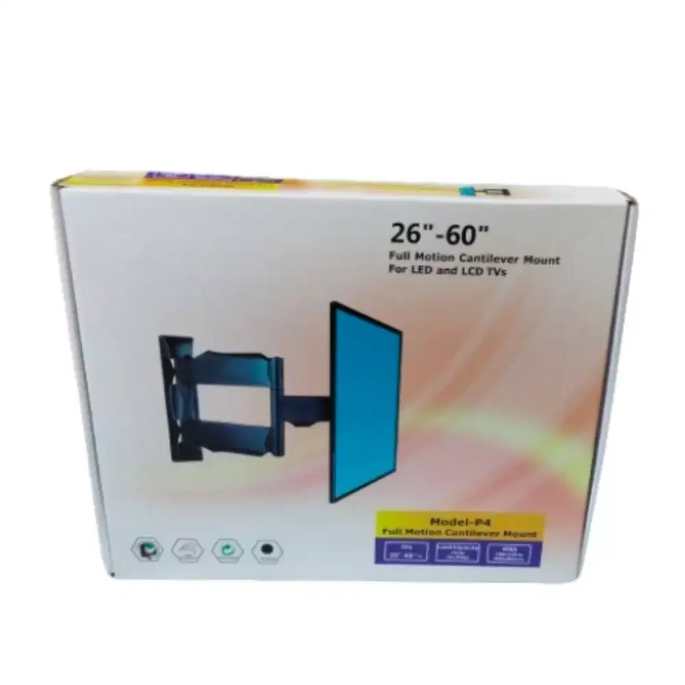 Bracket TV LED LCD North Bayou P4 26-60 Inch Besi Kuat dan Tebal