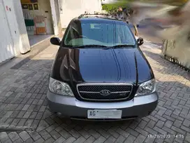 Kia Sedona V6 2500 cc AT Tahun 2004 Black