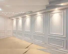 SPESIALIS INTERIOR Wallmoulding, Wallpaper, Rumah, klinik, kantor, dll