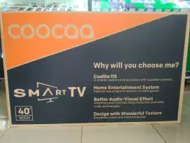 LED TV COOCAA 40S3U Smart TV digital Garansi Resmi