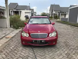 Mercy New Peanut C240 Th'05 Tipe Sport Automatic Merah Siap Pakai Mrh