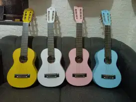 Gitar lele berwarna senar ceper