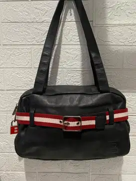 Tote dan shoulder bag bally italy vintage
