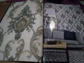 Jual wallpaper dinding berbagai motif