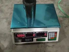 Timbangan digital 40kg 2 display morizt neww akurat