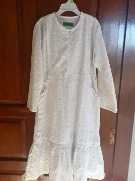 Dijual baju muslim anak putih usia 5 s/d 6 tahun