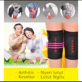 Sabuk Terapi Lutut magnet nyeri sendi penghangat pemanas kaki magnetik