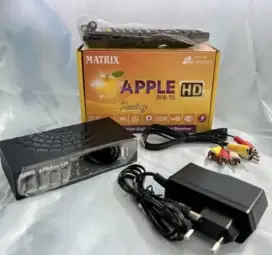 SET TOP BOX TV DIGITAL DVB T2 MATRIX APPLE KUNING