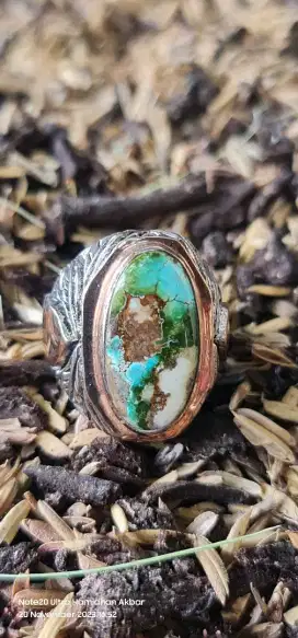 Pirus Persia unik Ring Perak