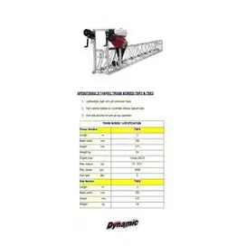 Jual & Rental Vibrator Truss Screed - Alat Jidar Beton Lantai / Jalan