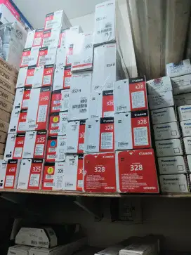 Jual beli catridge printer, tinta hp, Canon, LaserJet, fargo, epson