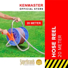Gulungan Selang Air Tanpa Roda Hose Reel 20 40 M Meter KENMASTER bayi