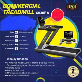 Treadmill commercill ID 6830 EA Gymost