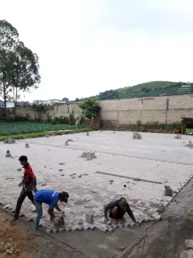 Paving Block Taman &amp; Area Parkir Daya Resapan Air Bagus
