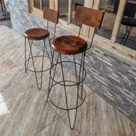 Kursi sandaran kafe