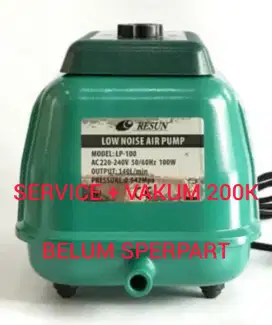 KELENGKAPAN SERVICE AERATOR/AIR PUMP LP 40/60/100/200 BELUM SPARPART