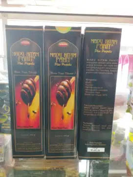 Madu Hitam pahit propolis ar rohmah