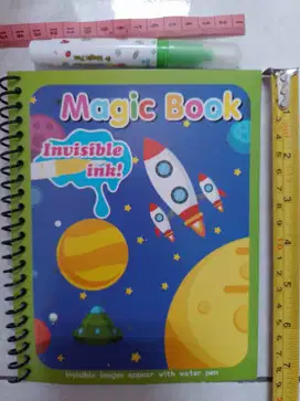 Mainan Magic Book versi dua BUKU LUKISAN AIR TEKA-TEKI AJA