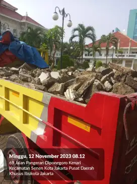 Jasa buang puing cikini