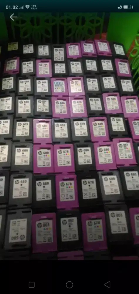 Beli cartridge bekas atau kosongan nya
