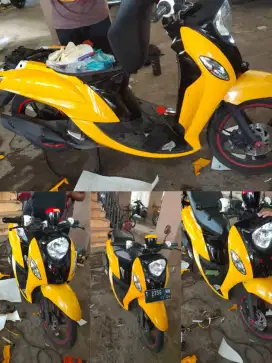 Wrapping sticker banyak pilihan warna