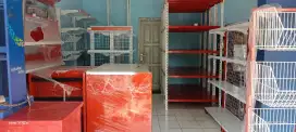 Rak gudang siku  besi
