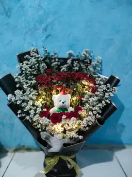 Bouquet bunga asli/ wisuda /Anniversary