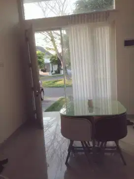 qorden putih tinggi 2 meter ada 5 murah komplit dgn rel nya