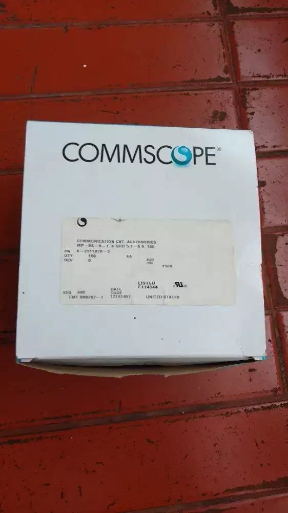 Rj45 cat6 commscope