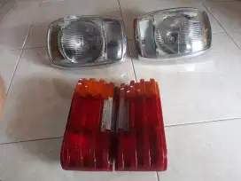 Headlamp stoplamp grill copotan mercy mercedes mini w115