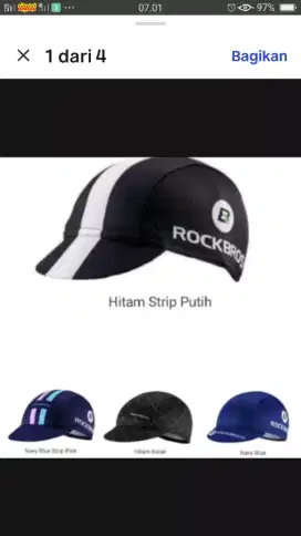 Topi gowes, rock bross original.