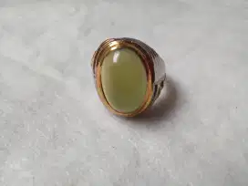 Batu Serphentine Green Apple perak
