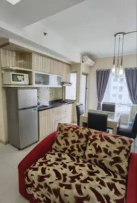 Sewa Apartemen Sudirman Park Low Floor 2BR Full Furnished Tower A